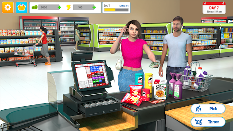Clothing Store Supermarket Sim screenshot
