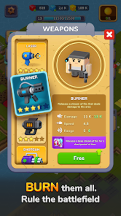 Cube Survival io: Shoot cubes screenshot