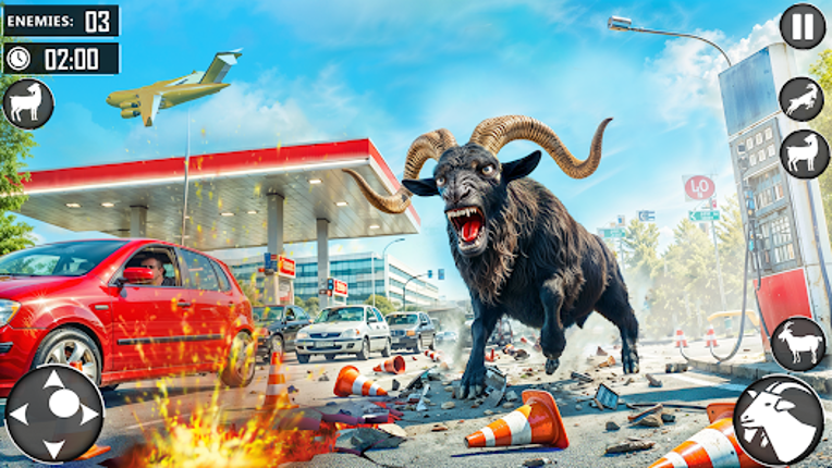 Black Goat City Adventure 3D screenshot