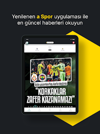 ASPOR - Canlı Yayın, Haberler screenshot