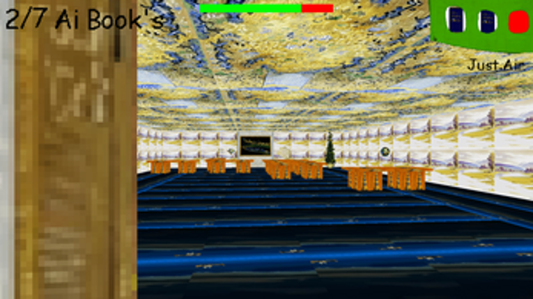 Baldi's Basic's With Only Using Ai For Textures screenshot