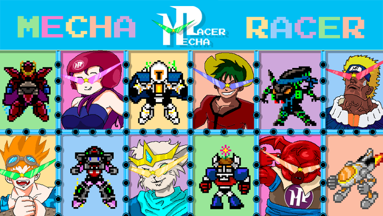 MECHA RACER Finale Version Game Cover