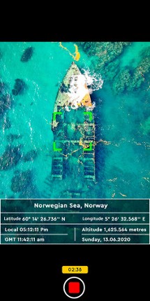 GPS map camera Lite for photo location & Timestamp screenshot