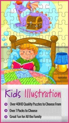 Jig-Saw Puzzle Games for Kids, Toddlers, &amp; Family - Free Daily Puzzle Image