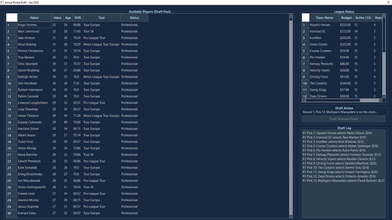 Pro League Golf Simulator Image
