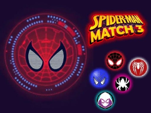 Spiderman Match 3 Puzzle Image