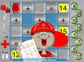 Square Mania Math Game Image