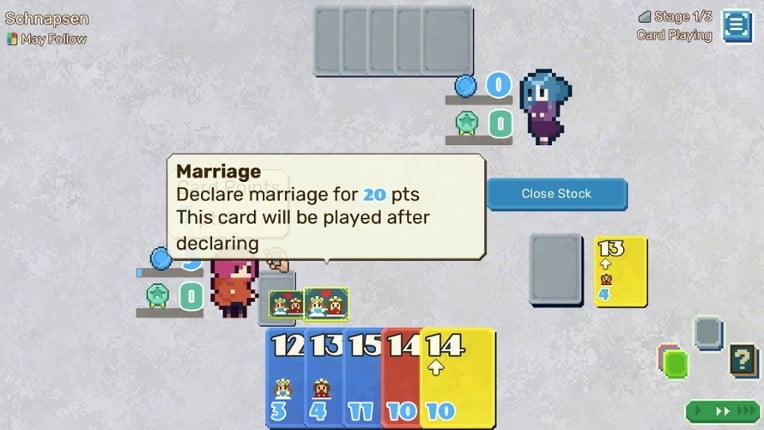 Trick-Taking Rogue screenshot