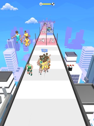 Basketball Run 3D screenshot