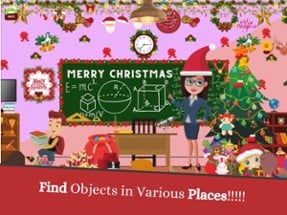 Christmas Hidden Objects Brain Image