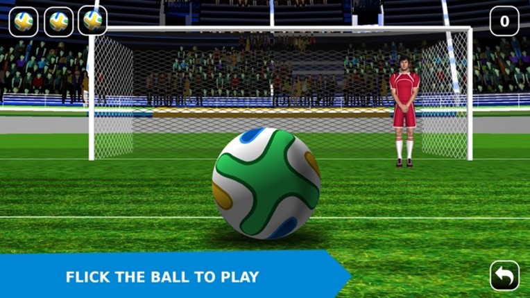 Flick Soccer 2016 Pro – Penalty Shootout Football Game screenshot