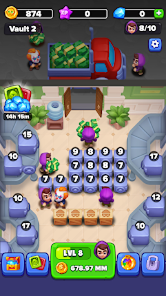 Merge Robbers: Idle Merging screenshot