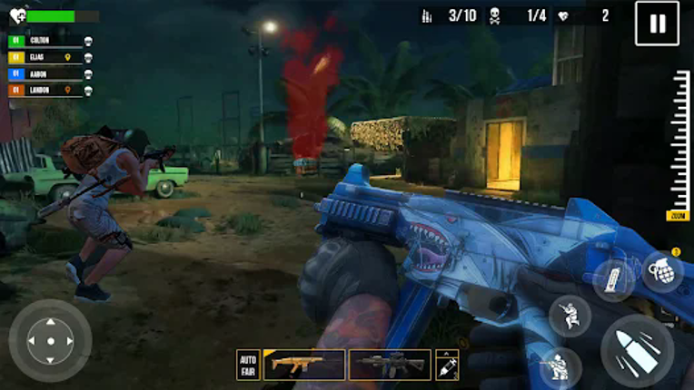 Fire gun game screenshot