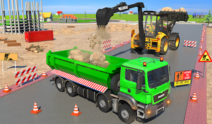 Highway Construction Games 3d screenshot