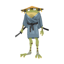 Frog Samurai: Amphibian Vengeance Image