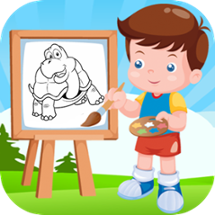 Kids Coloring Fun Image