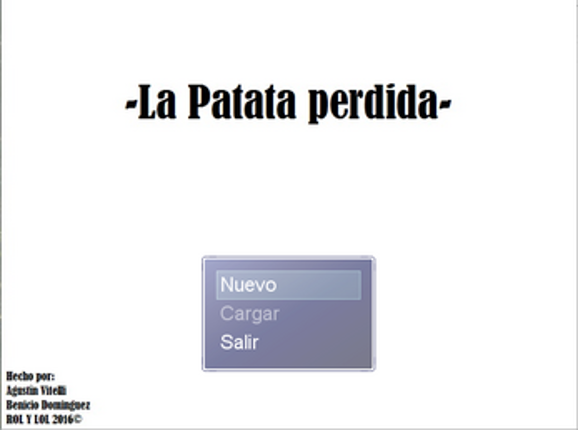 La patata perdida/ The lost potato Image