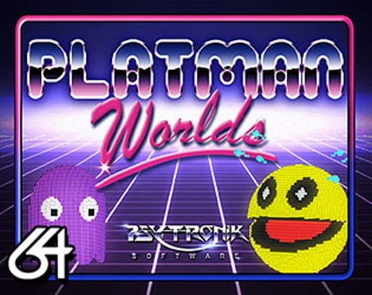 Platman Worlds (C64) Game Cover