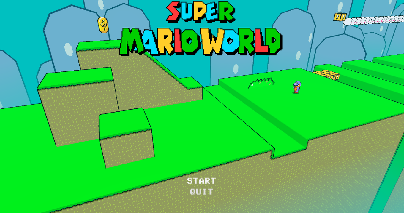 Games like Super Mario World 3D Remake (Demo Project)