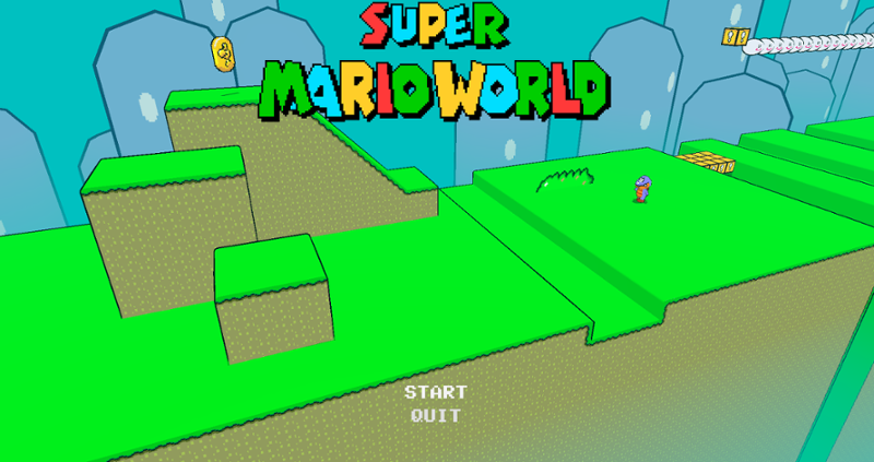 Super Mario World 3D Remake (Demo Project) Image
