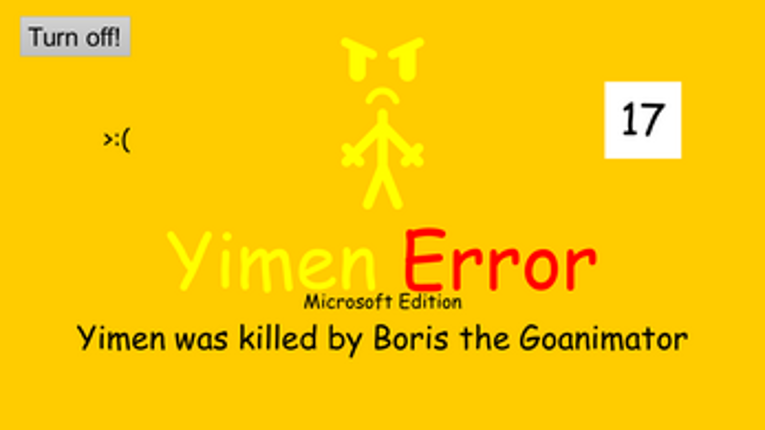 Yimen Error (Microsoft Edition) - Errors & OS Games (Friendly Turn) screenshot