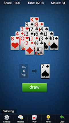 Pyramid Solitaire - Card Games Image