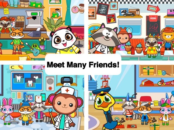 Main Street Pets Village Image