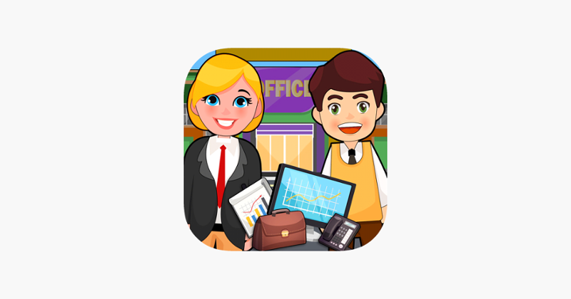 Pretend Play Office Life Game Cover