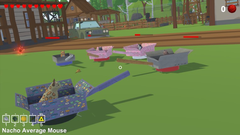 Purrfect Tanks - The Yarnpocalypse screenshot