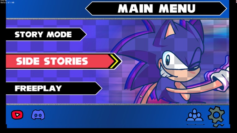 Sonic: Dimensional Funkin' 1.9 screenshot