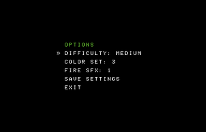 Space Invaders One Button (C64) Image