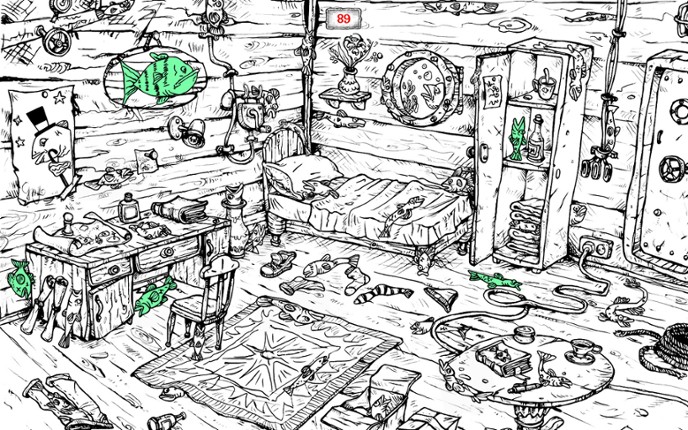 100 hidden Cthulhu fish screenshot