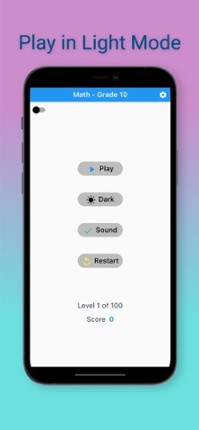 10th Grade Math Challenge screenshot