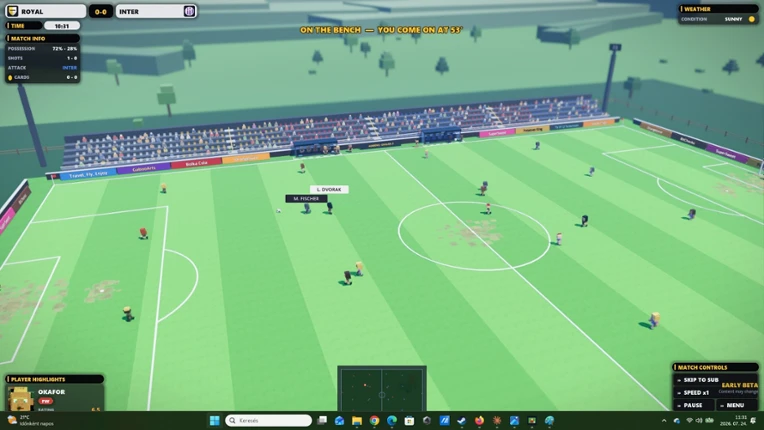 Bit Footballer: The Career screenshot