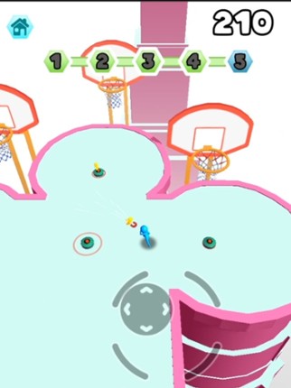 Crazy Basket 3D screenshot