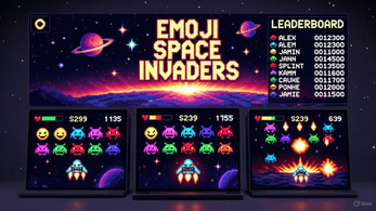 Emoji Space Invaders Image