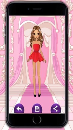 Fashion and design games – dress up catwalk models and fashion girls screenshot