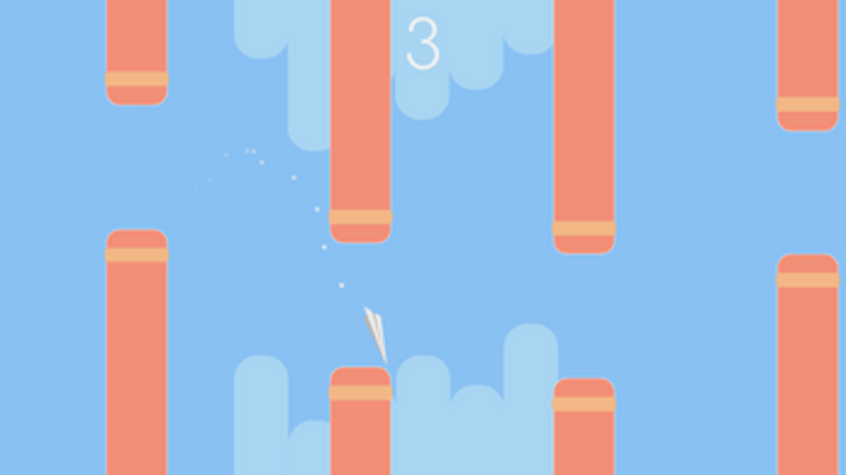 Flappy Paper Plane screenshot