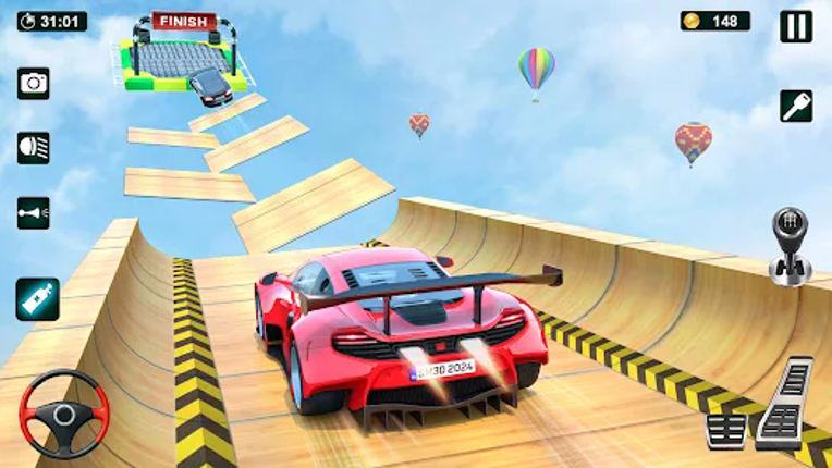 GT Car Stunt Pro: Ramp Game screenshot