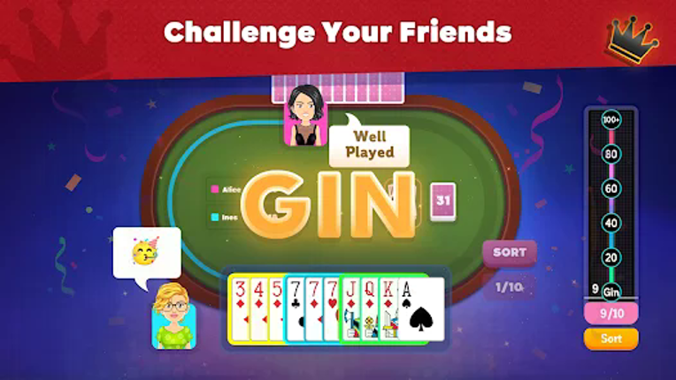 GinRummy.com : The reference screenshot