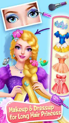 Long Hair Princess Salon Games Image