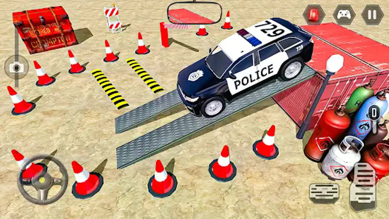 Police Car Parking : Car Games Image
