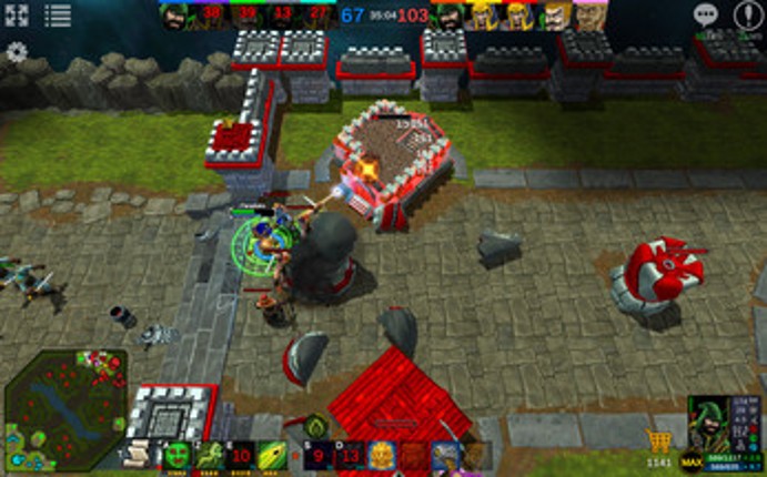 Adversator - Browser WebGL MOBA screenshot