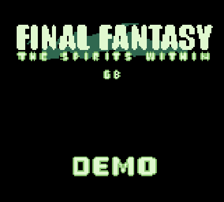 Games like FF: Spirits Within GB Demake. (Full is WIP)