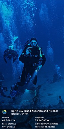 GPS map camera Lite for photo location & Timestamp Image