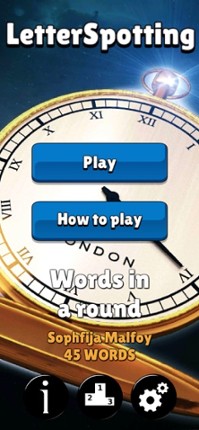 LetterSpotting screenshot