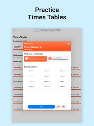 Mental Math Games & Practice screenshot
