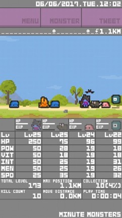 MinuteMonsters screenshot