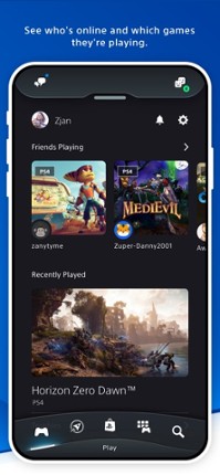 PlayStation App screenshot