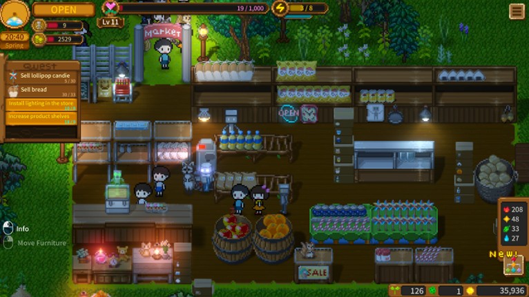 Sky End Market screenshot